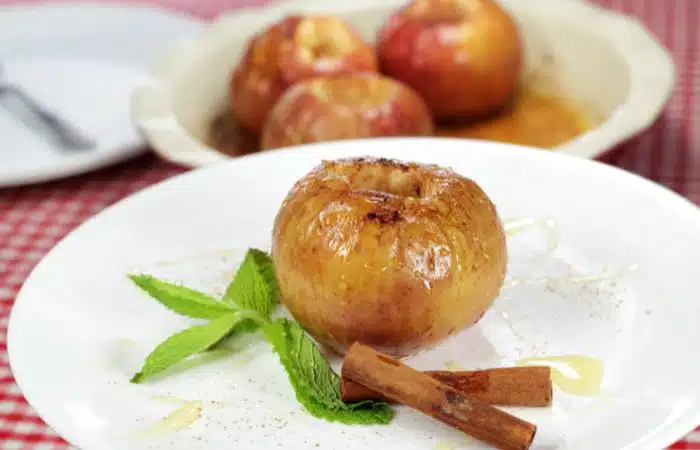 Frutas al horno